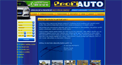 Desktop Screenshot of pauto.cz
